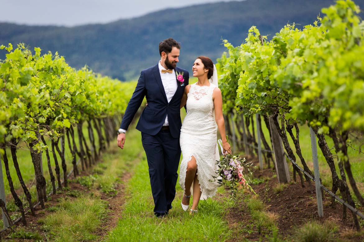 Kooroomba Vineyard Lavender Farm Wedding