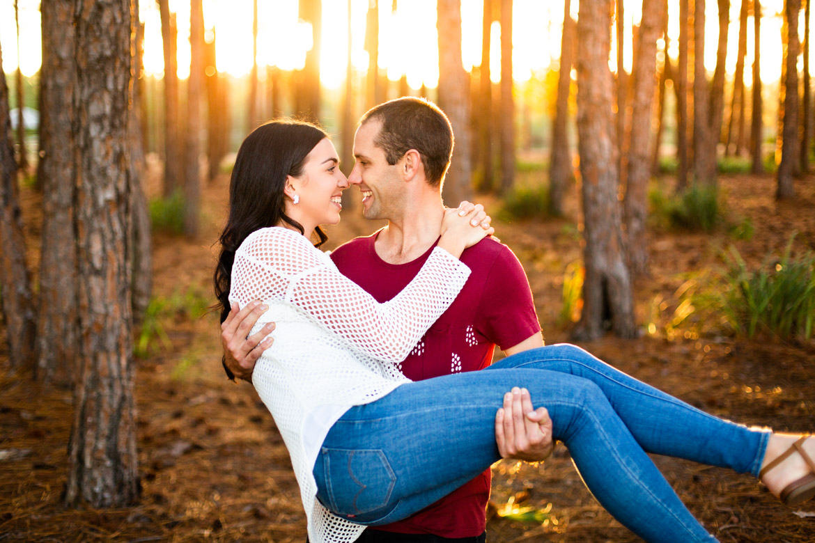 Honeymoon lifting shot