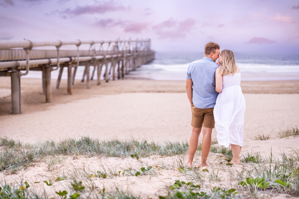 Beach Engagement Photos Gold Coast