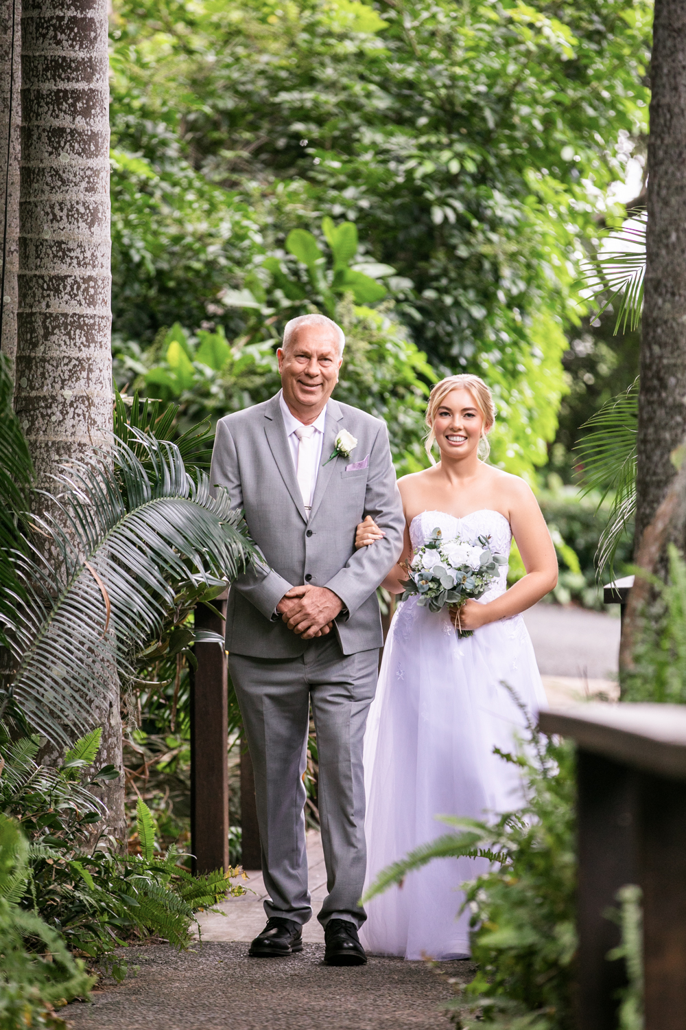 Rainforest Gardens Mount Cotton Wedding Photography