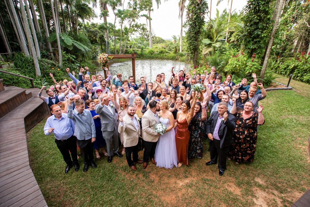 Rainforest Gardens Mount Cotton Wedding Photography