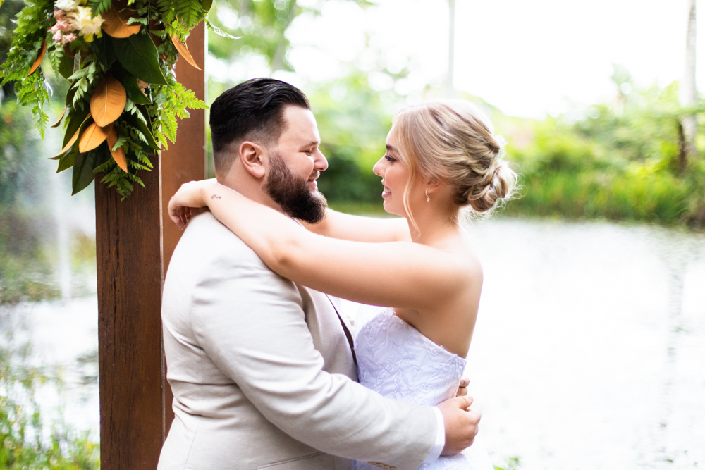 Rainforest Gardens Mount Cotton Wedding Photography