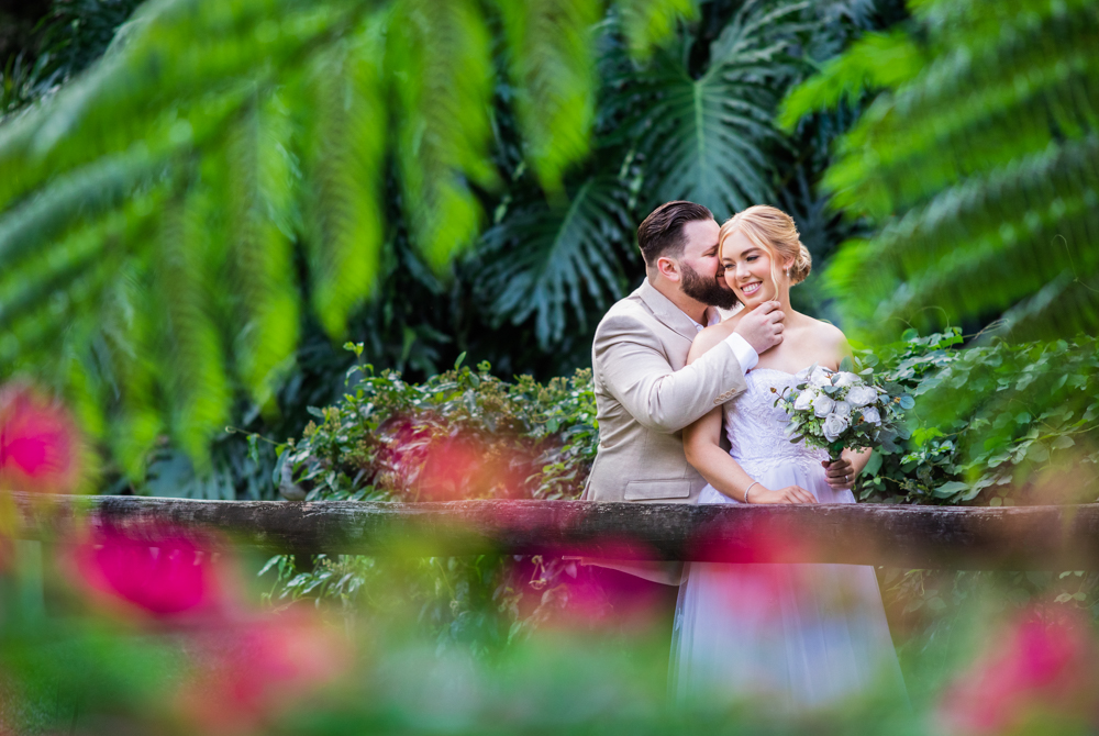 Rainforest Gardens Mount Cotton Wedding Photography