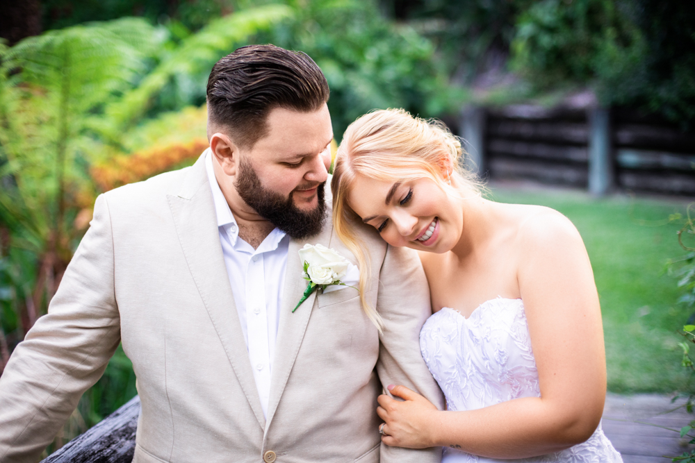 Rainforest Gardens Mount Cotton Wedding Photography