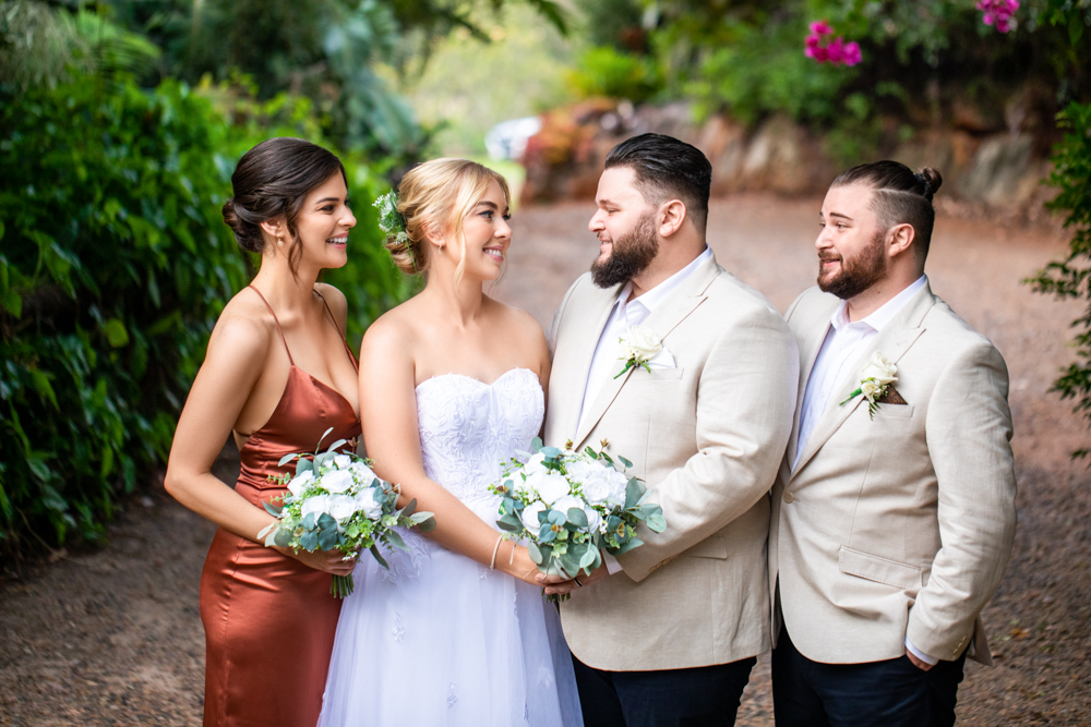 Rainforest Gardens Mount Cotton Wedding Photography