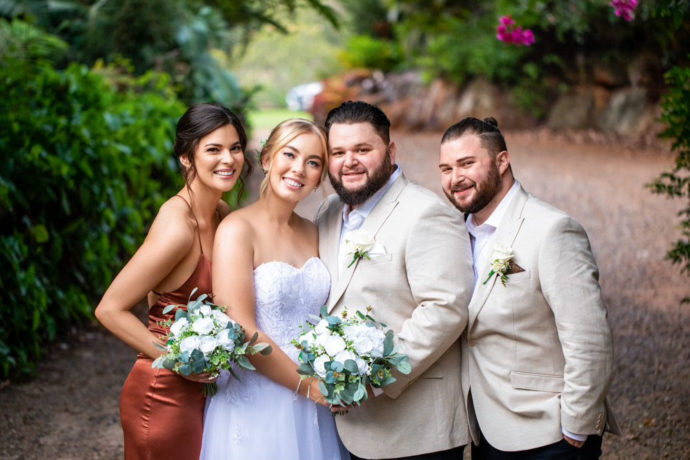 Rainforest Gardens Mount Cotton Wedding Photography