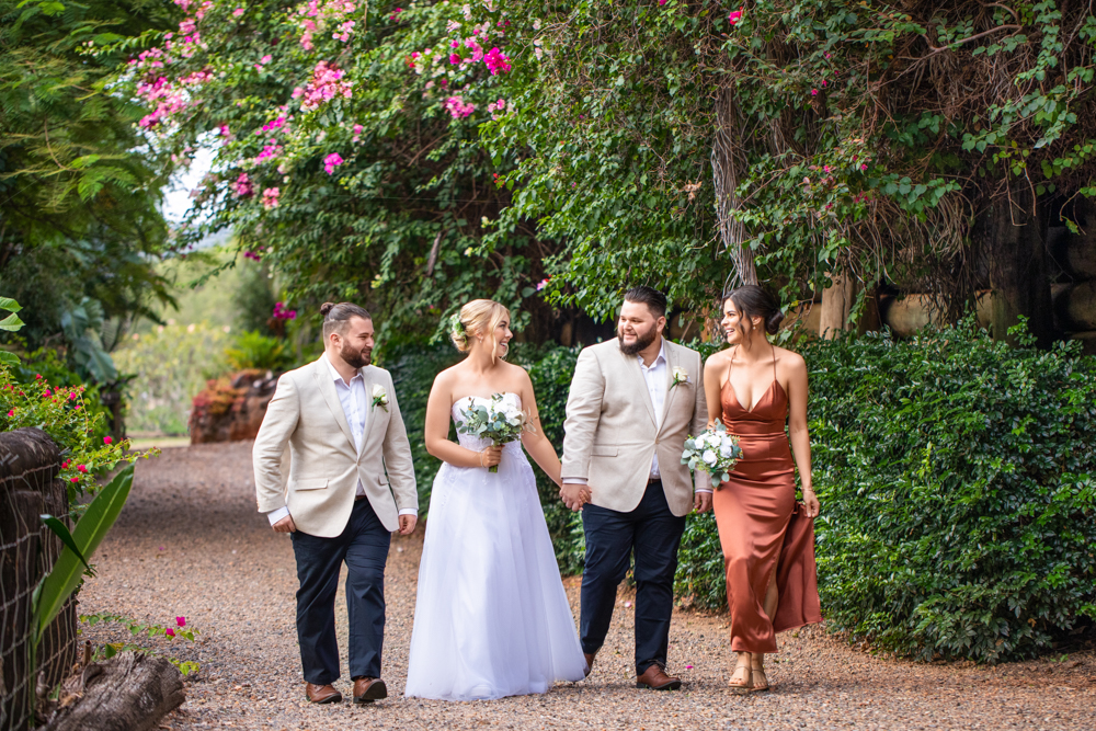 Rainforest Gardens Mount Cotton Wedding Photography