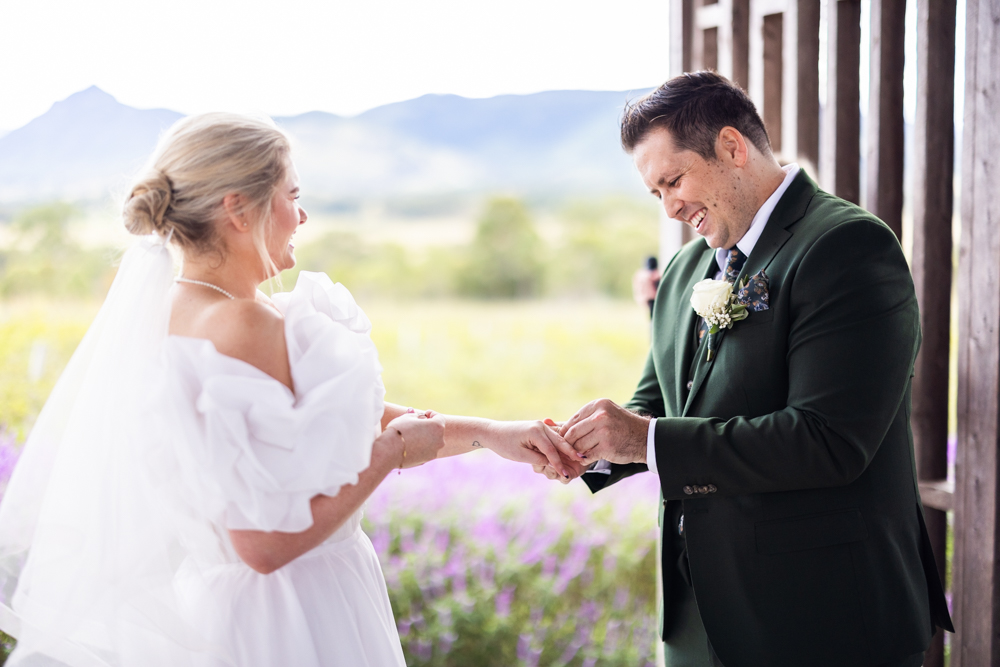 Kooroomba Lavender Farm Wedding Photos 043