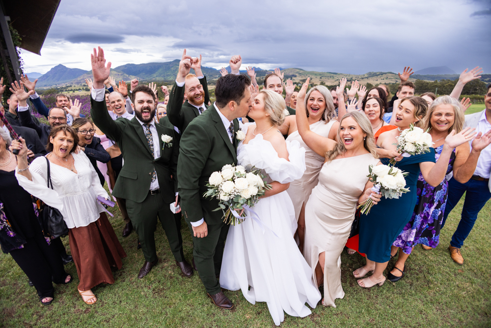 Kooroomba Lavender Farm Wedding Photos 051