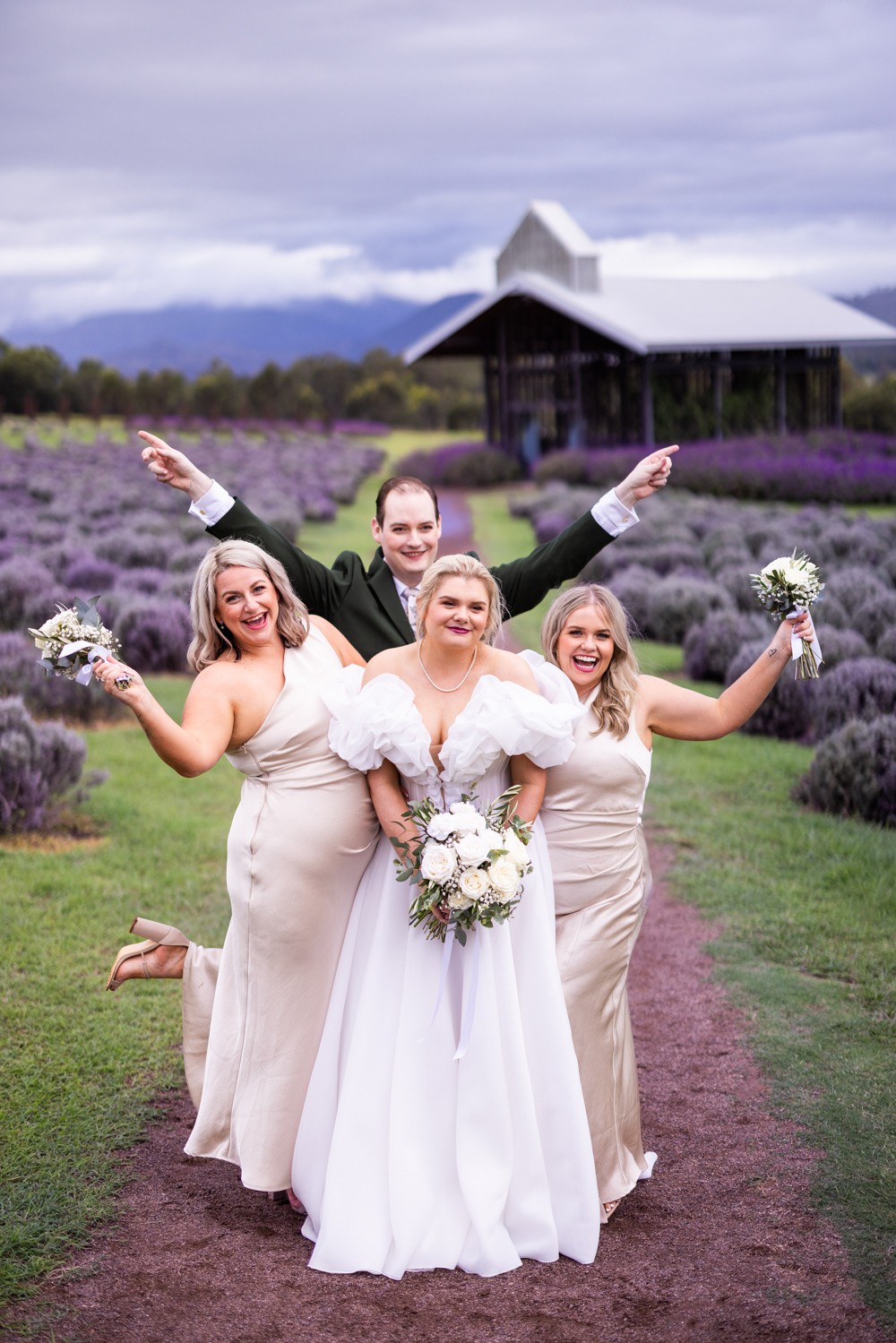 Kooroomba Lavender Farm Wedding Photos 061