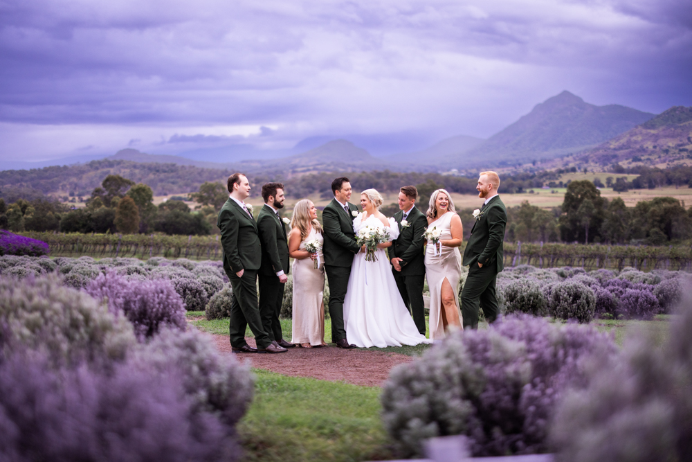 Kooroomba Lavender Farm Wedding Photos 062