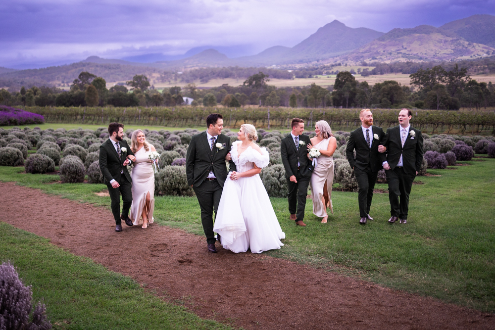 Kooroomba Lavender Farm Wedding Photos 063