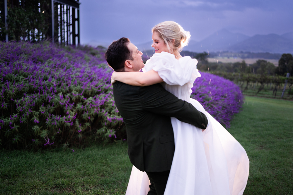 Kooroomba Lavender Farm Wedding Photos 066