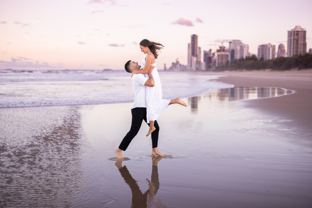 Beach Engagement Photography Gold Coast 007