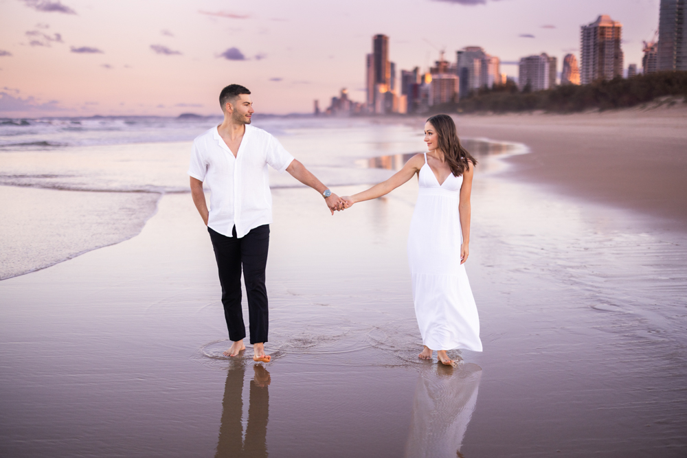 Beach Engagement Photography Gold Coast 008