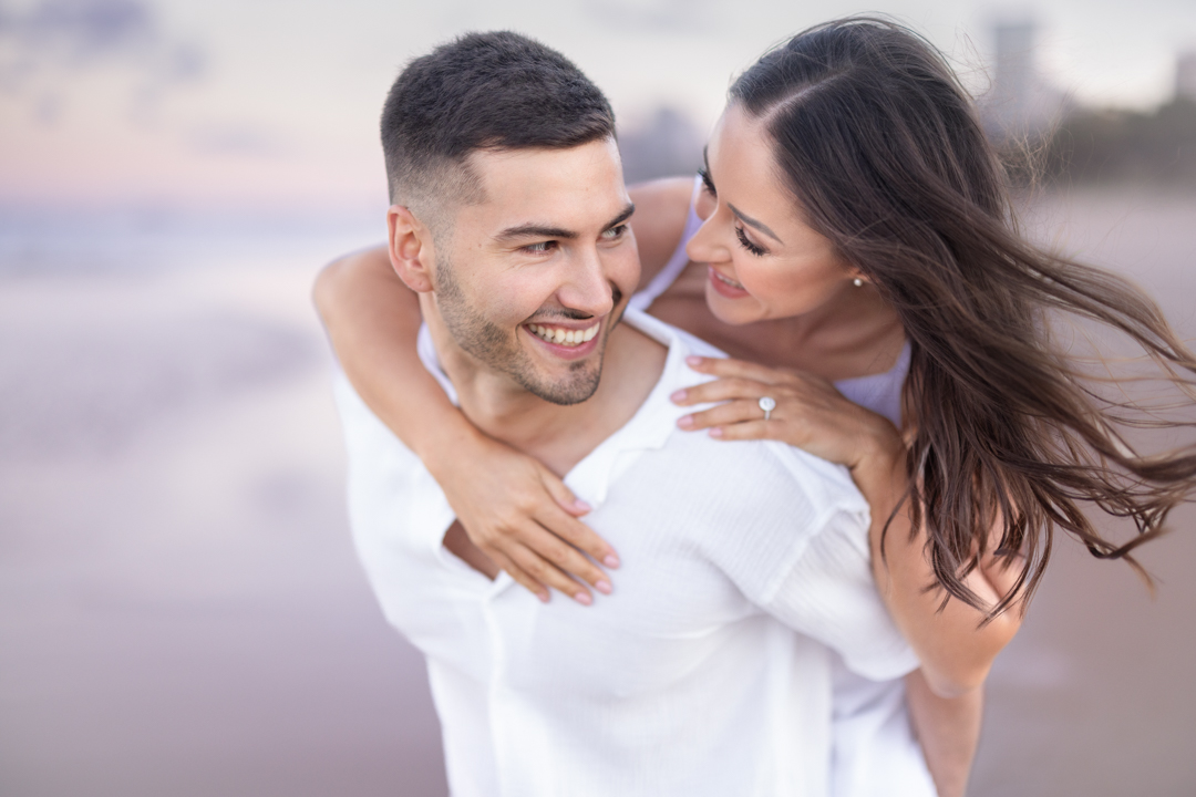 Beach Engagement Photography Gold Coast