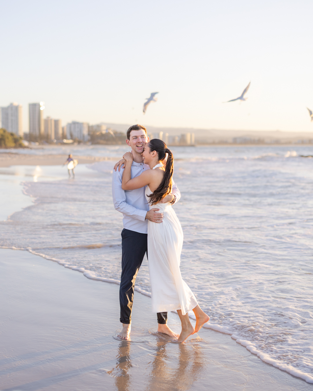 Gold Coast Beach Engagement Photos 9
